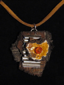 Fall Patterns (necklace), pendant ~1.5" high