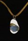 Italy Series: I Heart Italy (necklace), pendant ~1" high