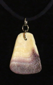 Eastern Shore Series: Sea Wall (necklace), pendant ~1.25" high