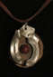 Wishbone (necklace), pendant ~1.5" high